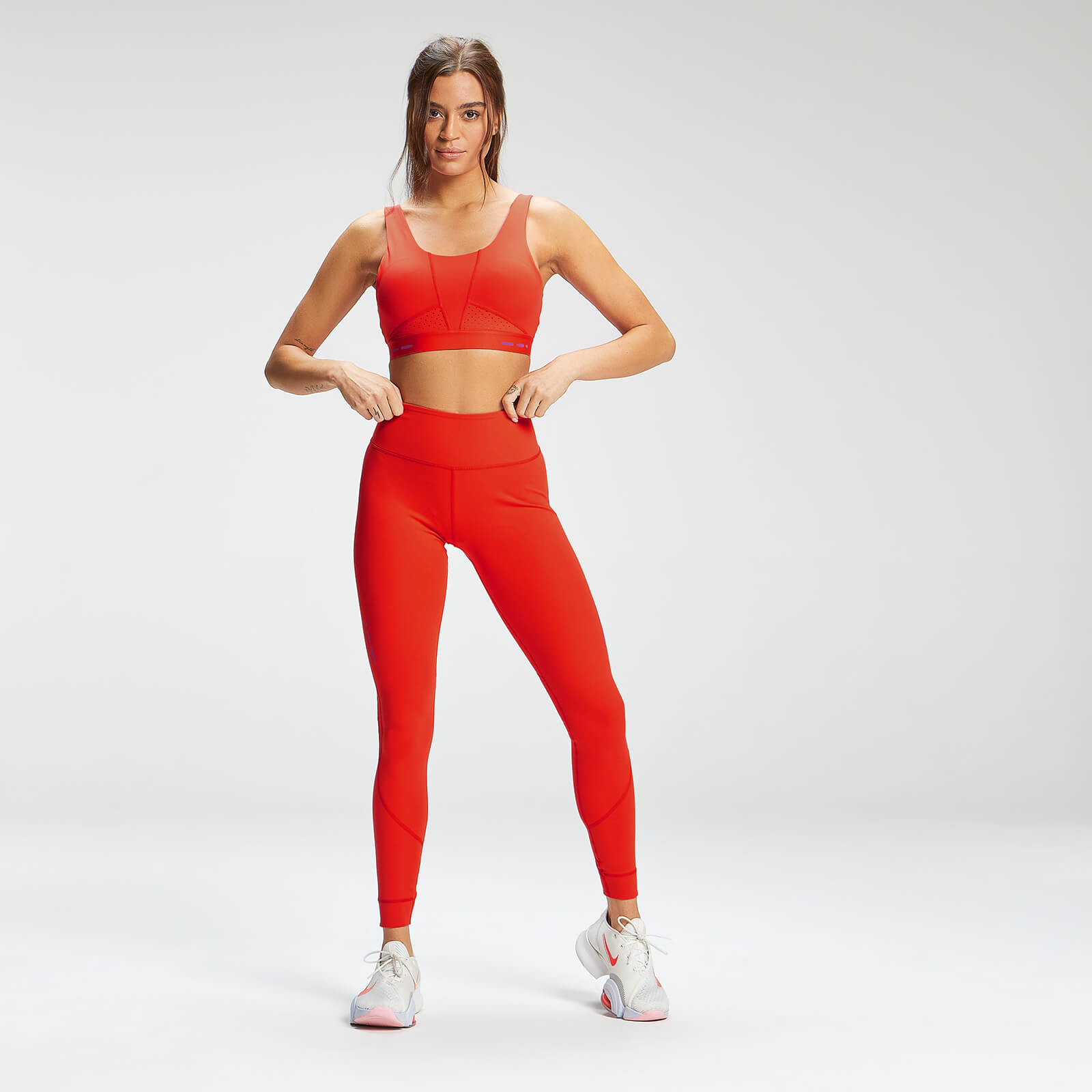 Brassière de sport MP Power Ultra pour femmes – Orange/Orchidée