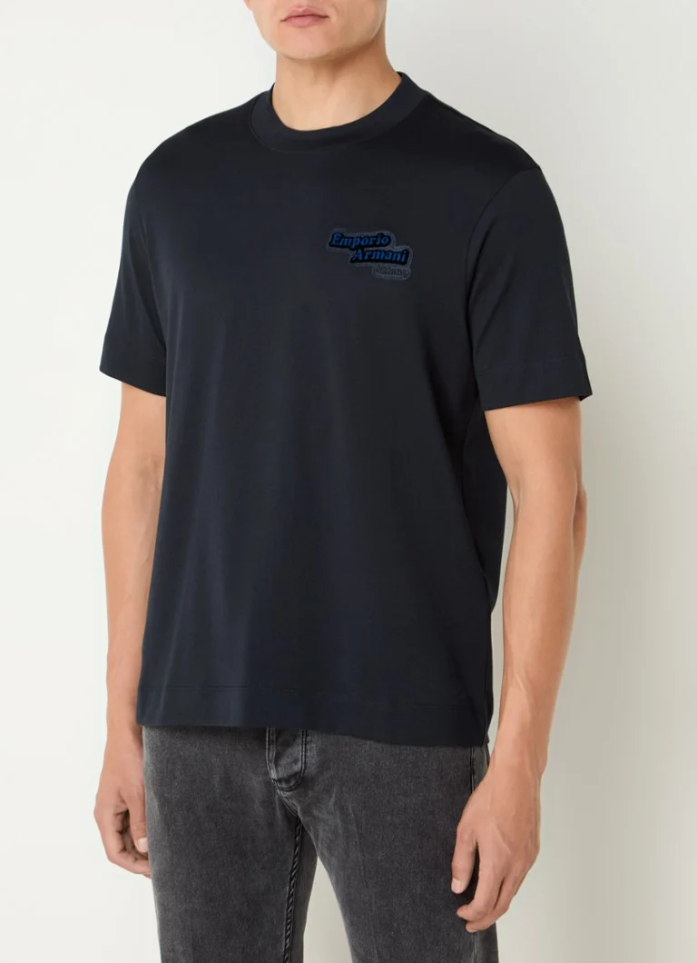 Emporio Armani T-shirt with logo embroidery