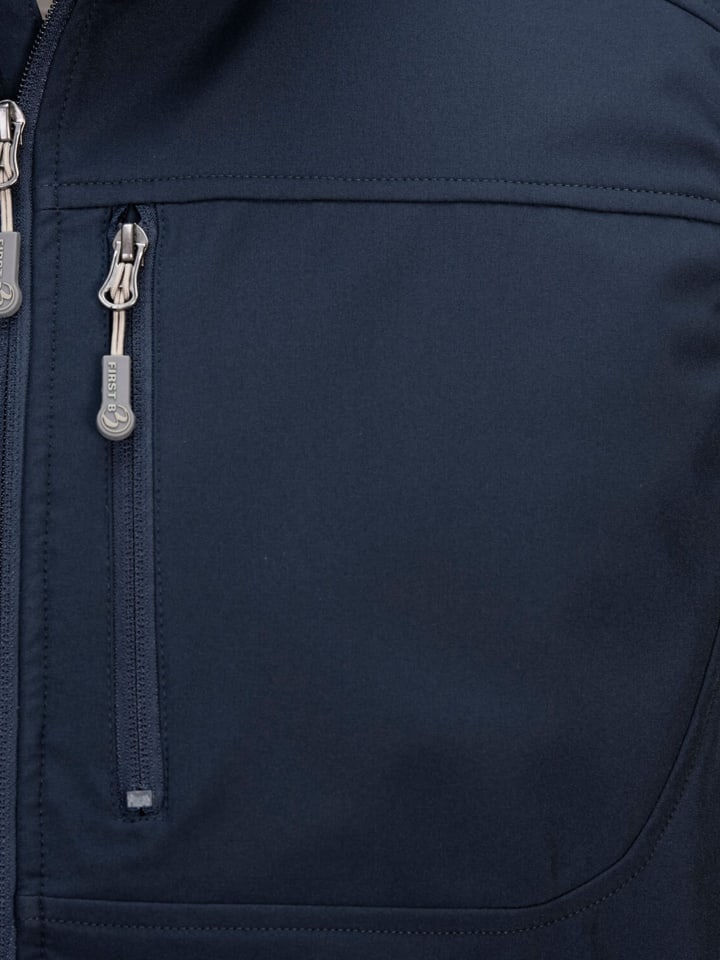 First B Softshellweste in navy günstig kaufen