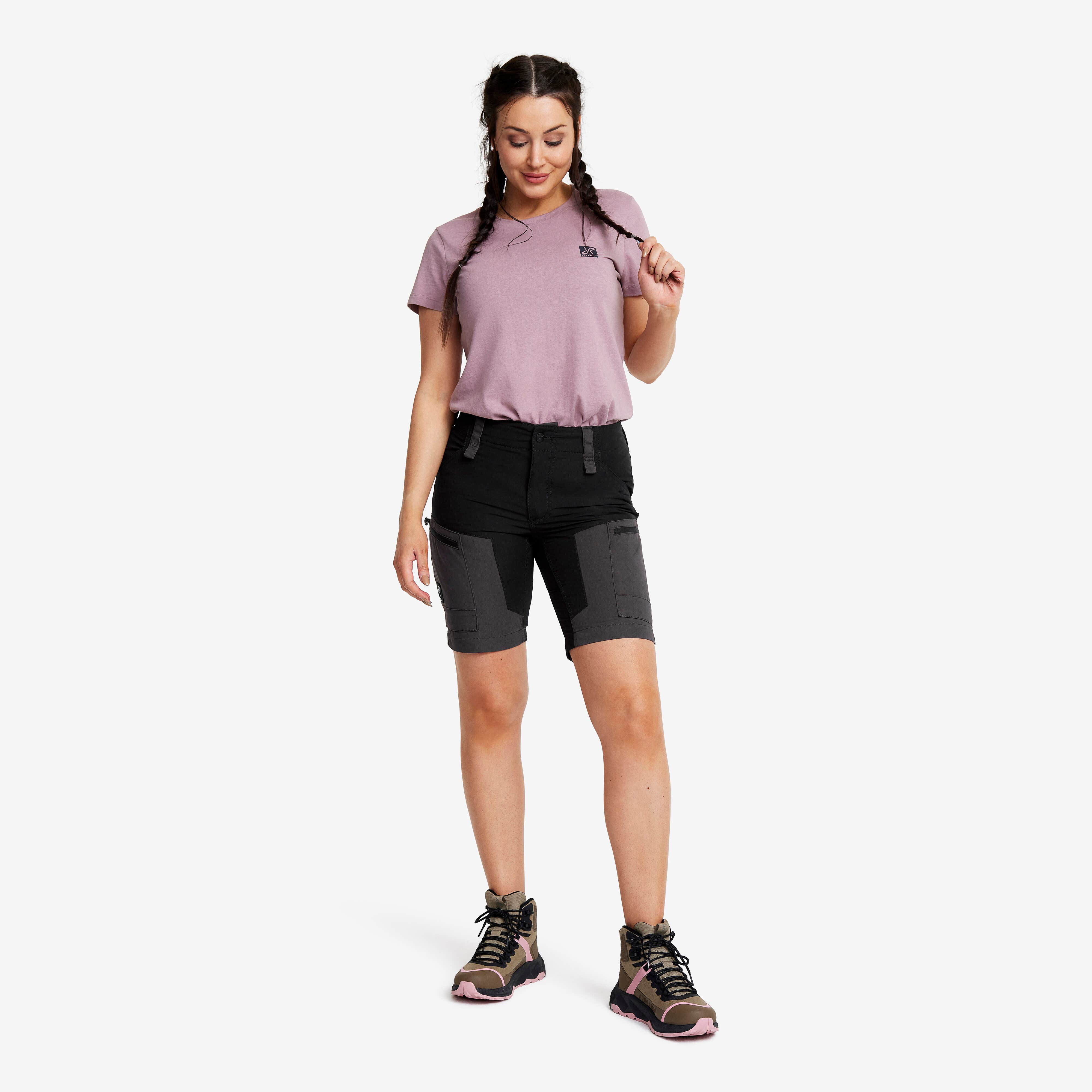 RVRC GP Shorts Femme Jetblack