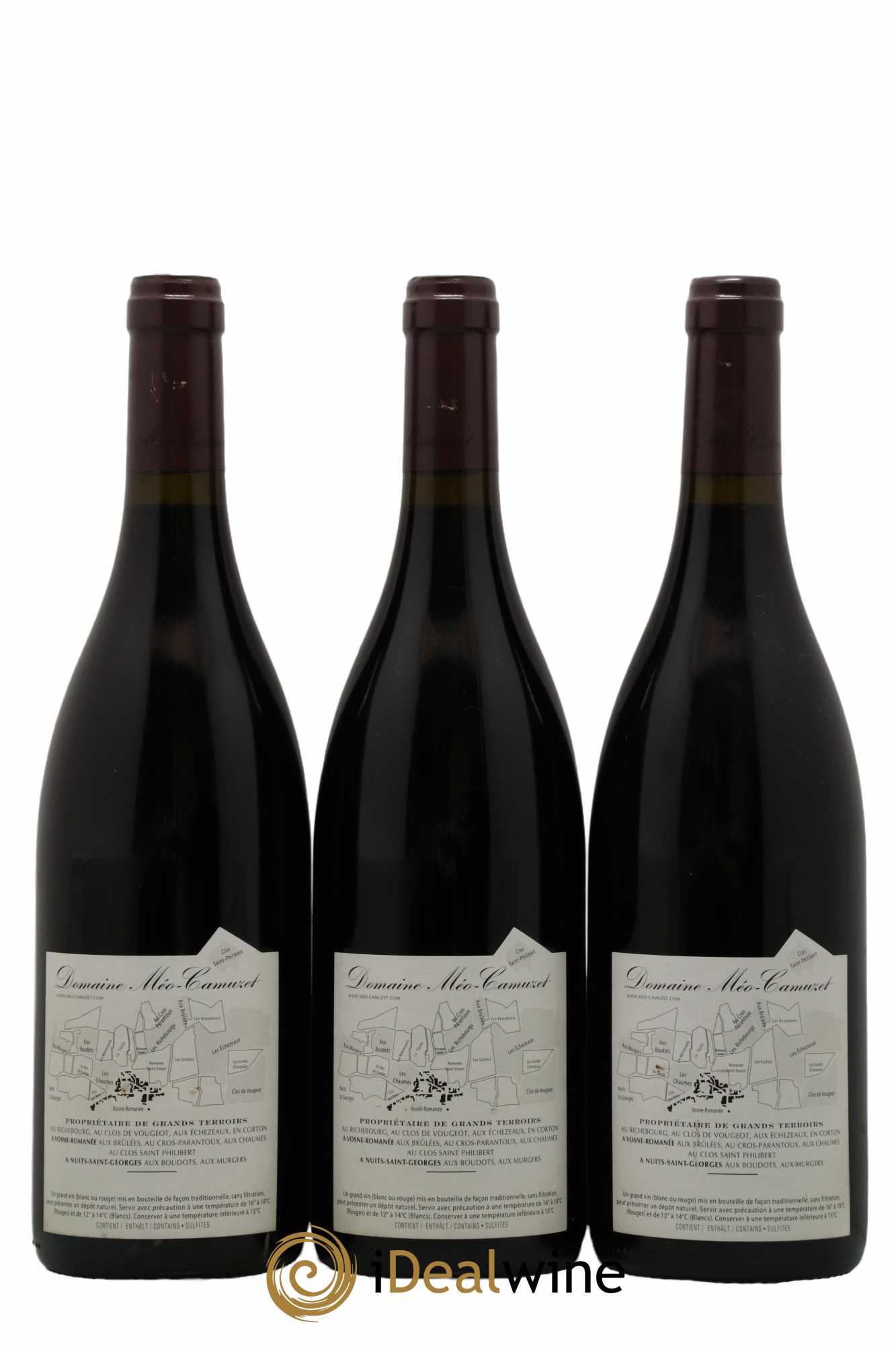 Corton Grand Cru La Vigne au Saint Méo-Camuzet (Domaine)  2014 - Lot de 3 Bouteilles