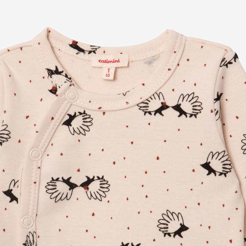 Brassière bio bébé hérissons et pois Catimini