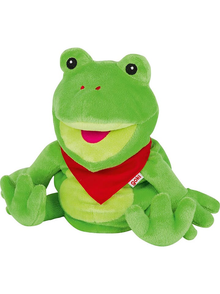 Goki Handpuppe ''Frosch Frilo'' - ab 12 Monaten günstig kaufen onesize