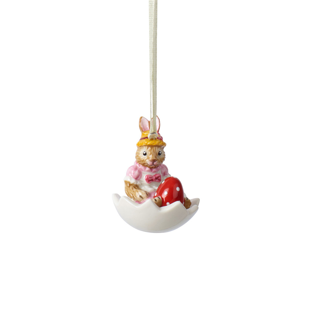 Villeroy & Boch Suspension Anna dans l'œuf Bunny Tales Décoration