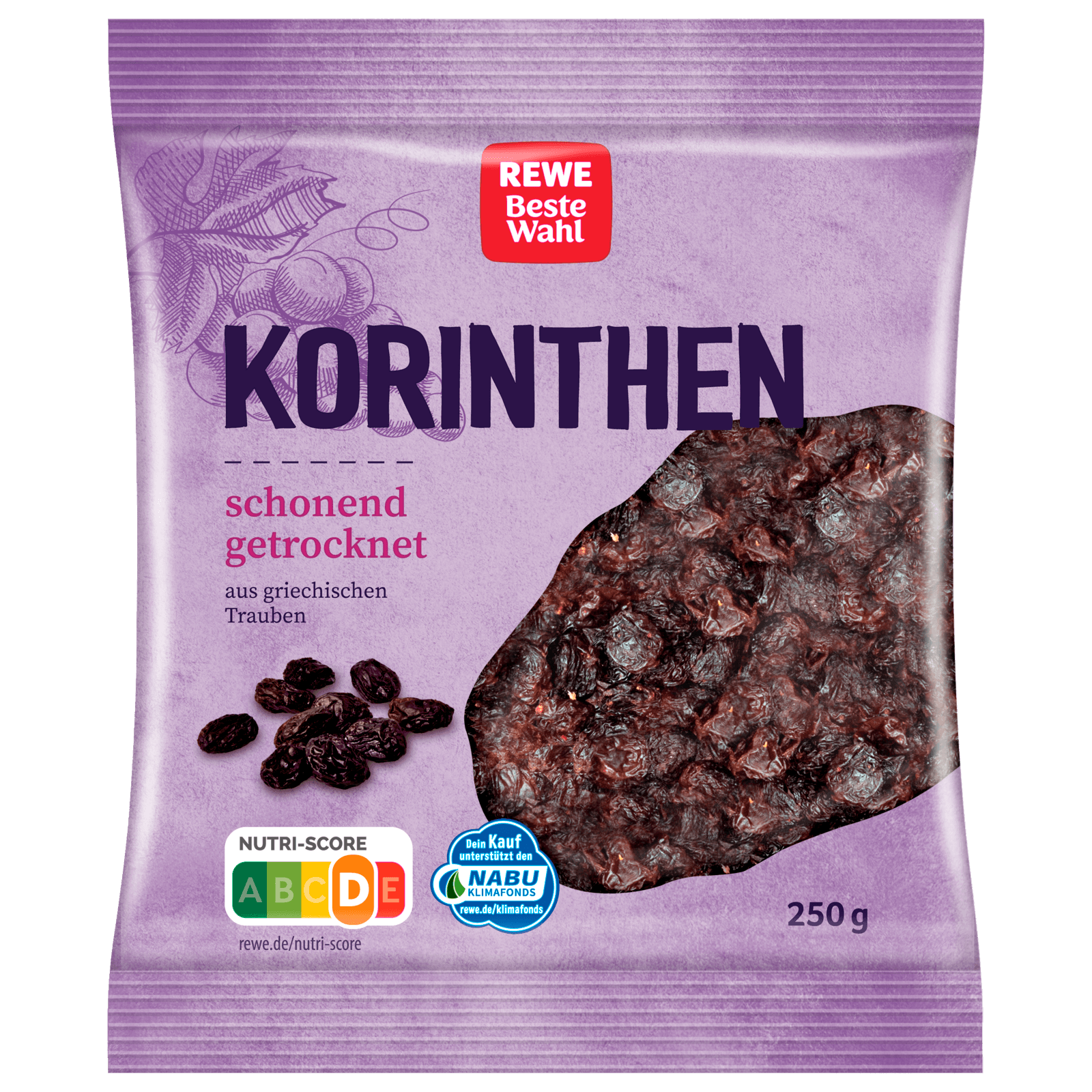 REWE Beste Wahl Korinthen 250g