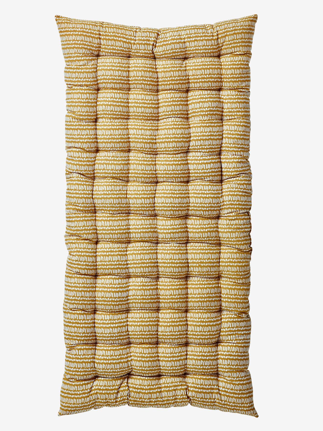 Matelas de sol moutarde