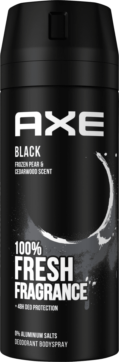 Deospray Black ohne Aluminium, 150 ml