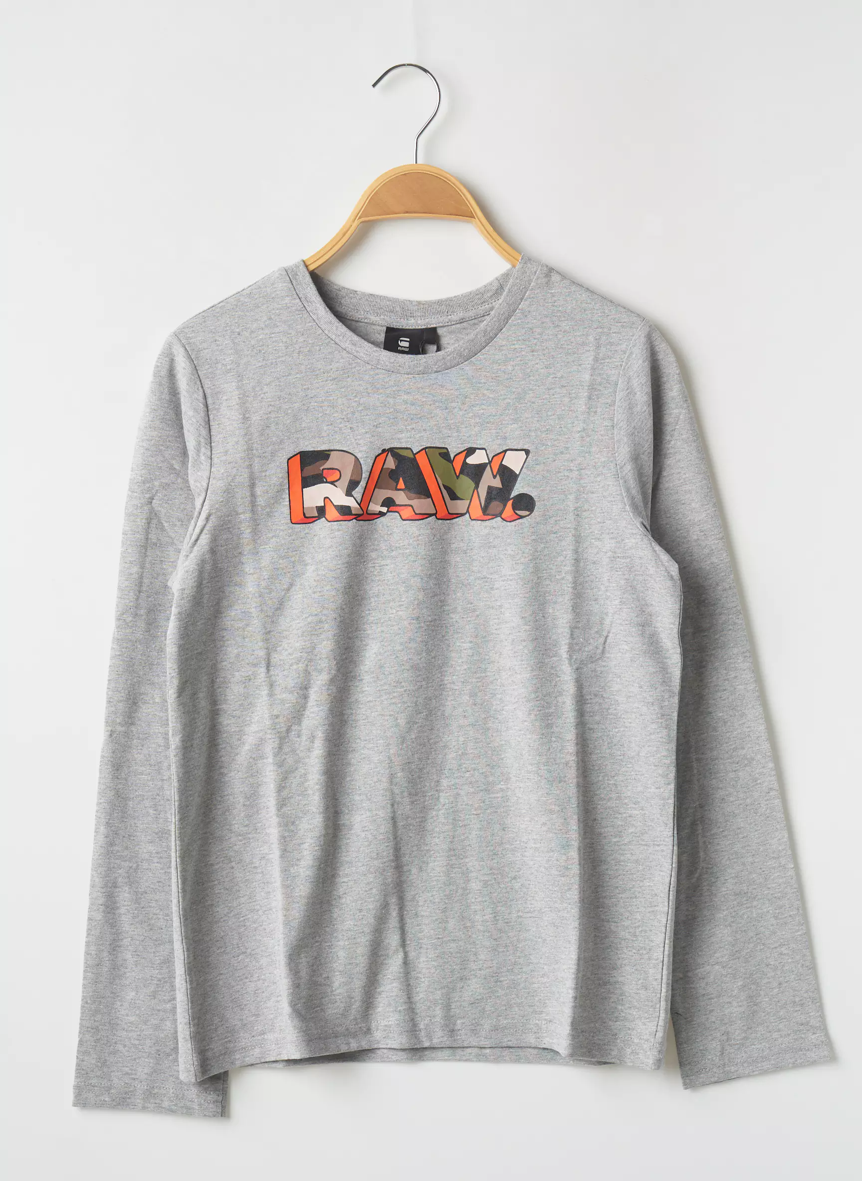 G Star Tshirts Garcon couleur gris