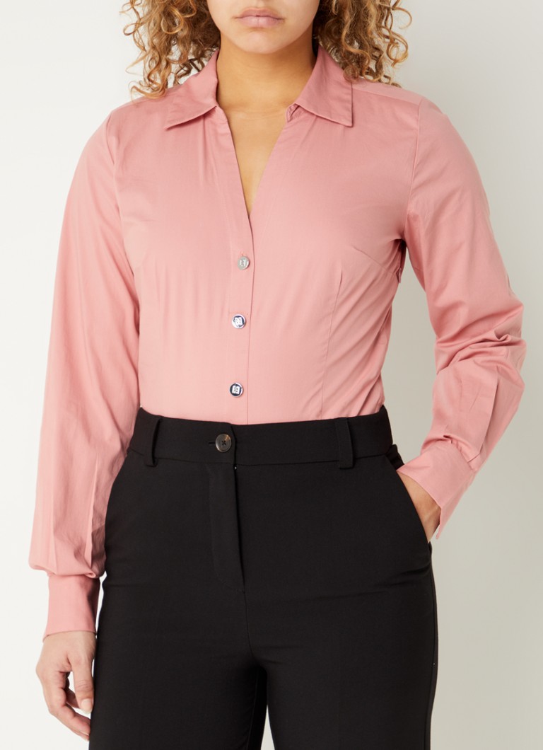 NIKKIE Arlington blouse bodysuit with V-neck