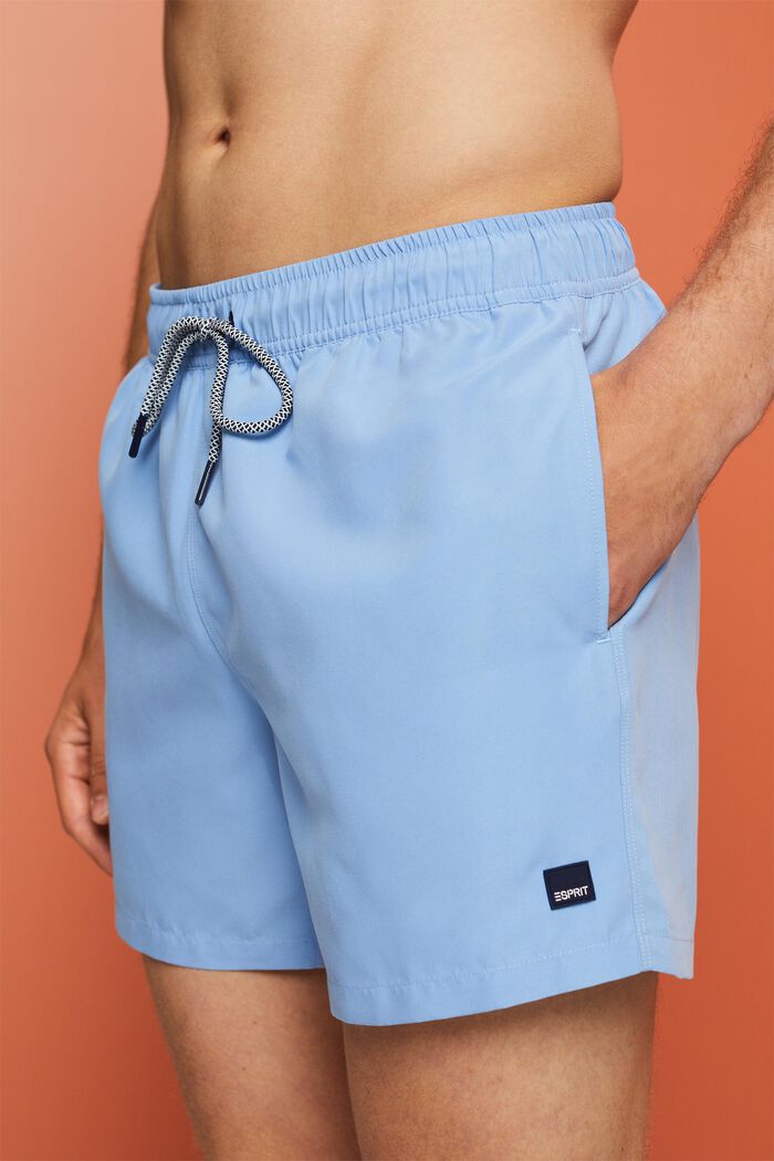 Unifarbene Badeshorts