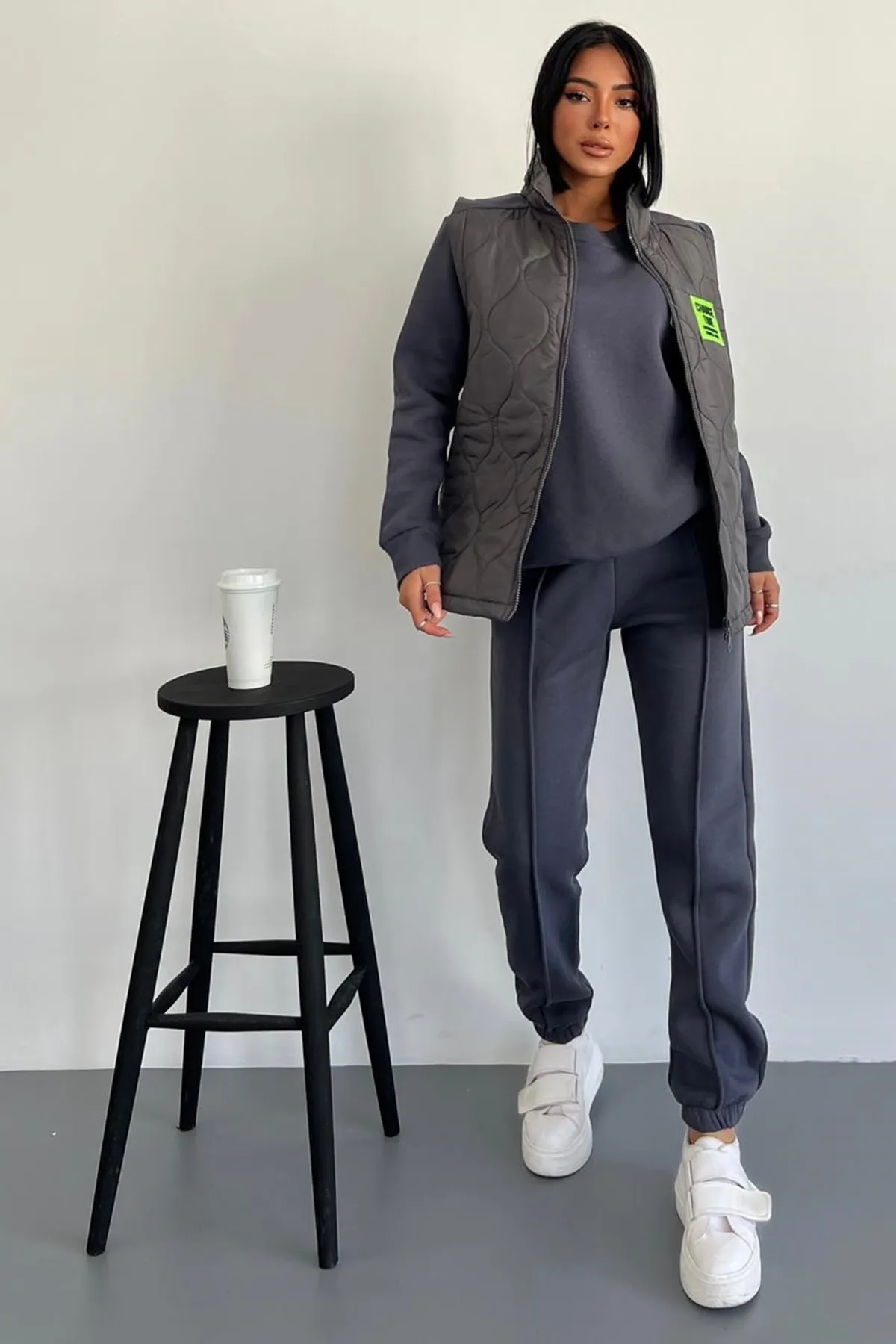 lovebox  Trainingsanzug - Grau - Regular Fit