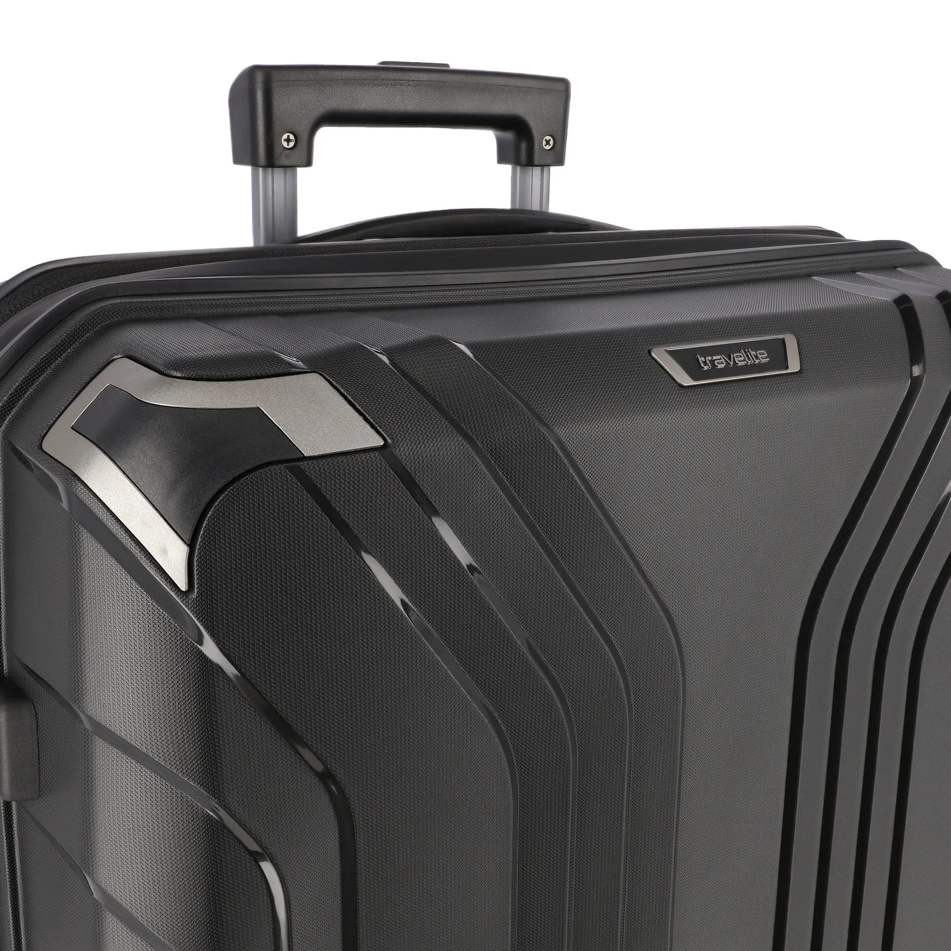 Travelite ELVAA Trolley L mit 4 Rollen - Schwarz