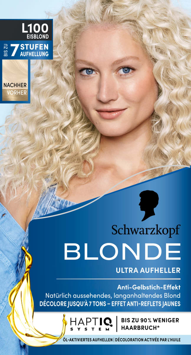 Haare Aufheller Ultra L100 Eisblond, 1 St
