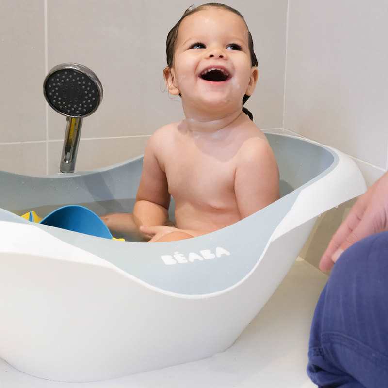 Baignoire Camélé'o gris bleu Béaba Beaba