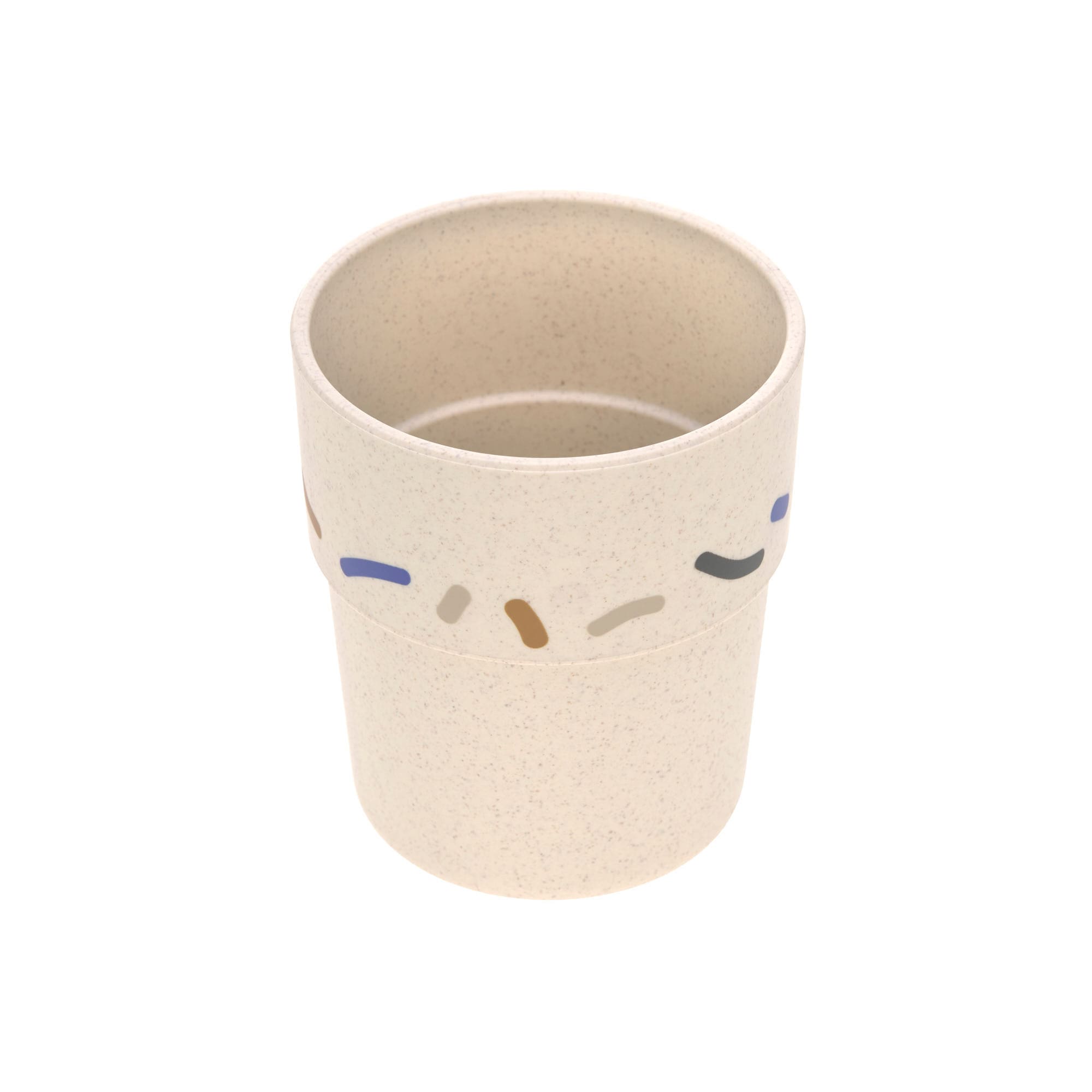 Kindergeschirr Set (Teller - Schüssel - Becher - Löffel), Little Mateys Royal Blau