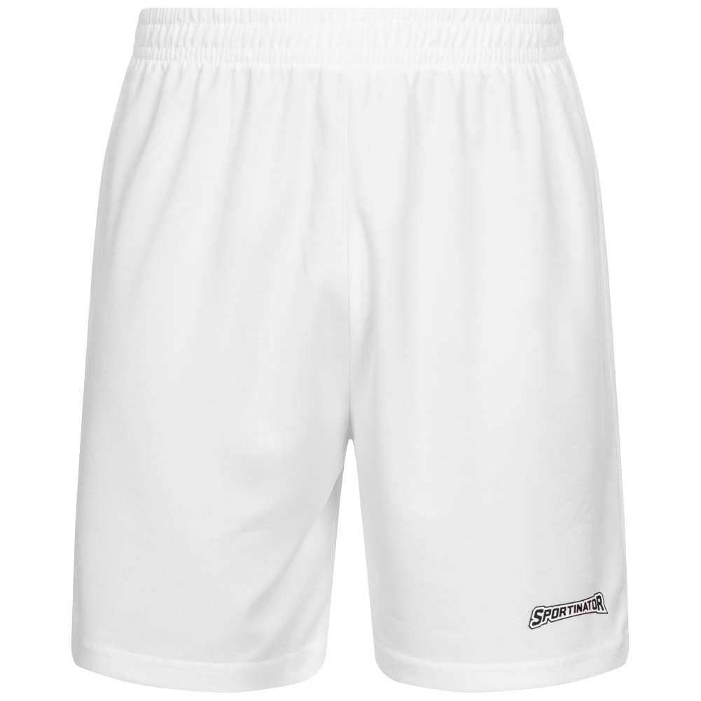 SPORTINATOR Essentials Herren Training Shorts weiß