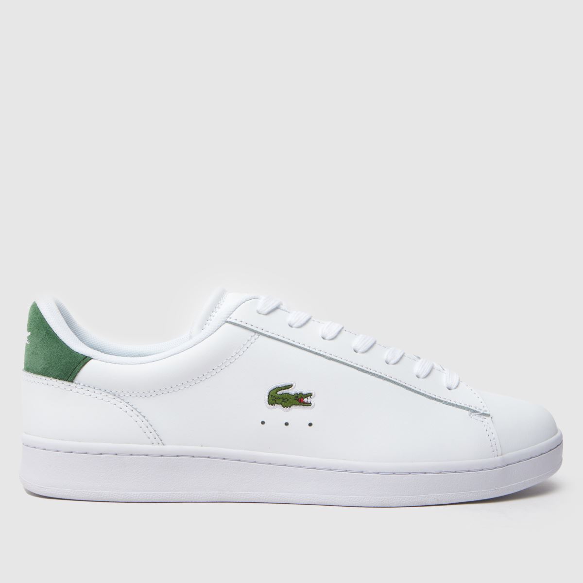 Lacoste – Carnaby – Vita och gröna träningsskor
