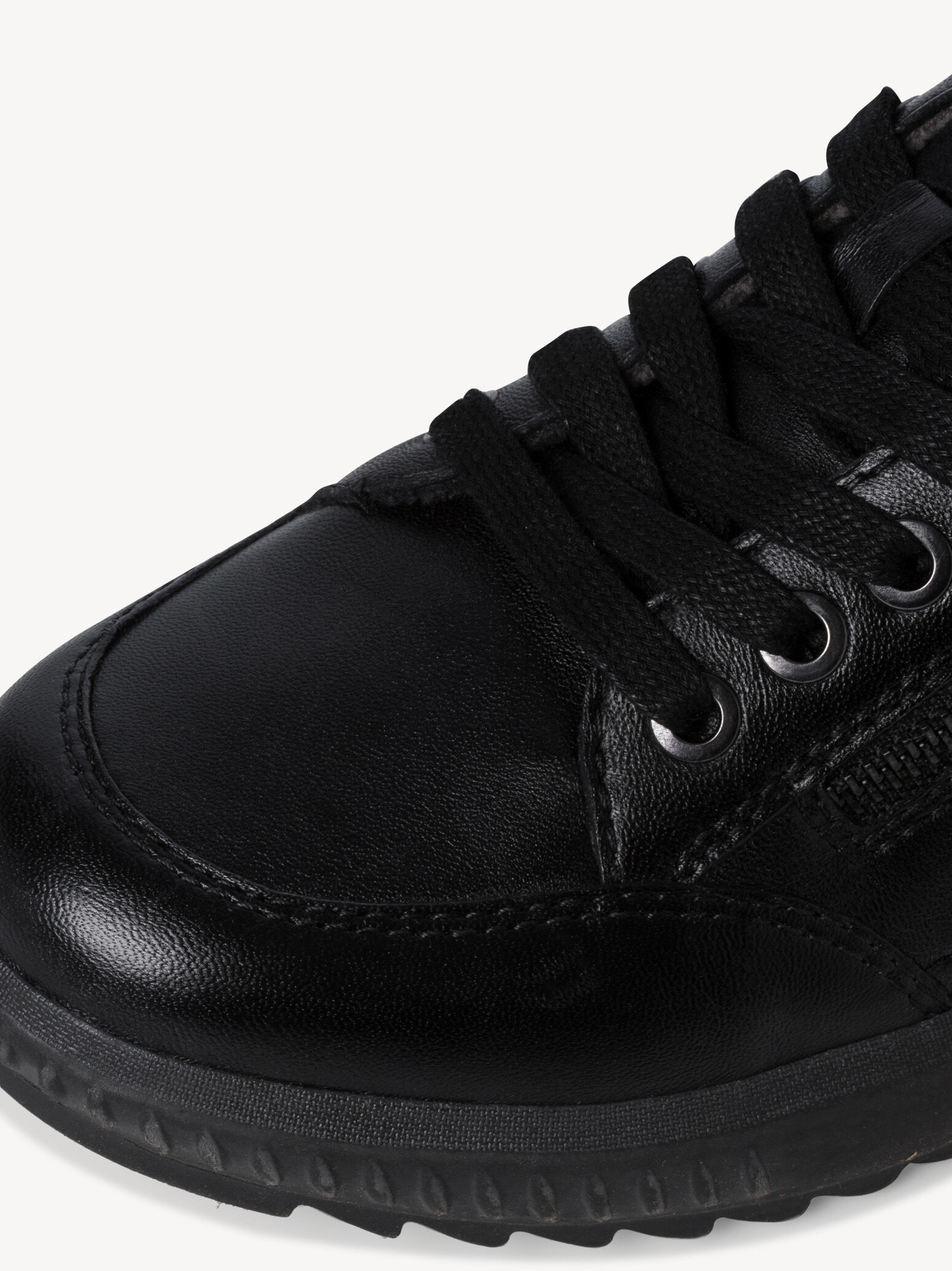 Derbie en cuir - noir