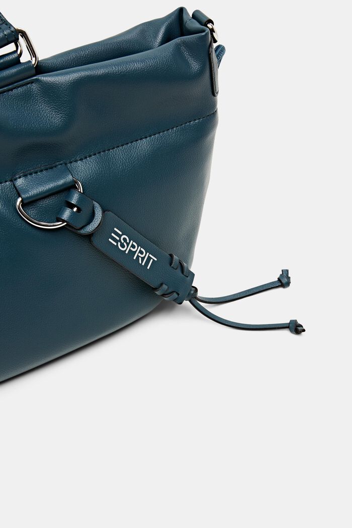 Große Tote Bag in Lederoptik