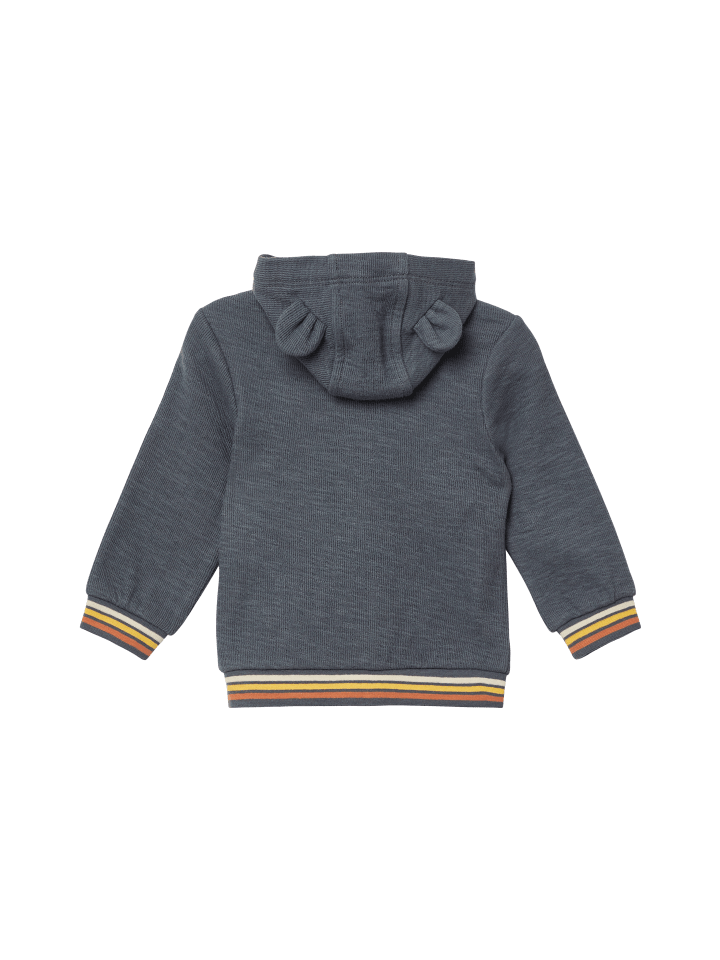 s.Oliver Sweatshirt Jacke langarm in Grau günstig kaufen