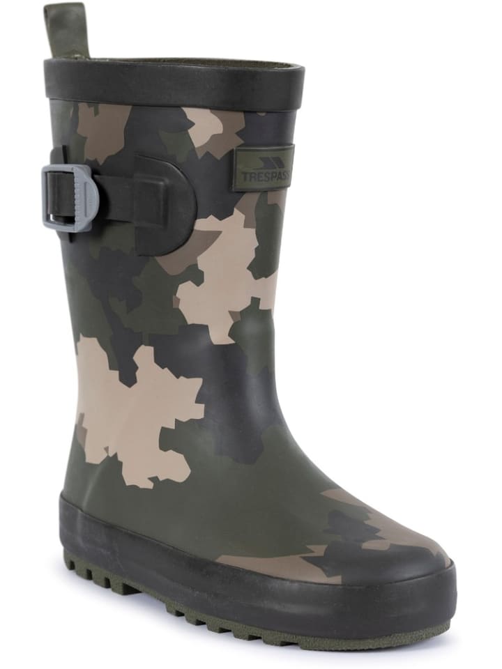 Trespass Kinder Gummistiefel in Camouflage günstig kaufen