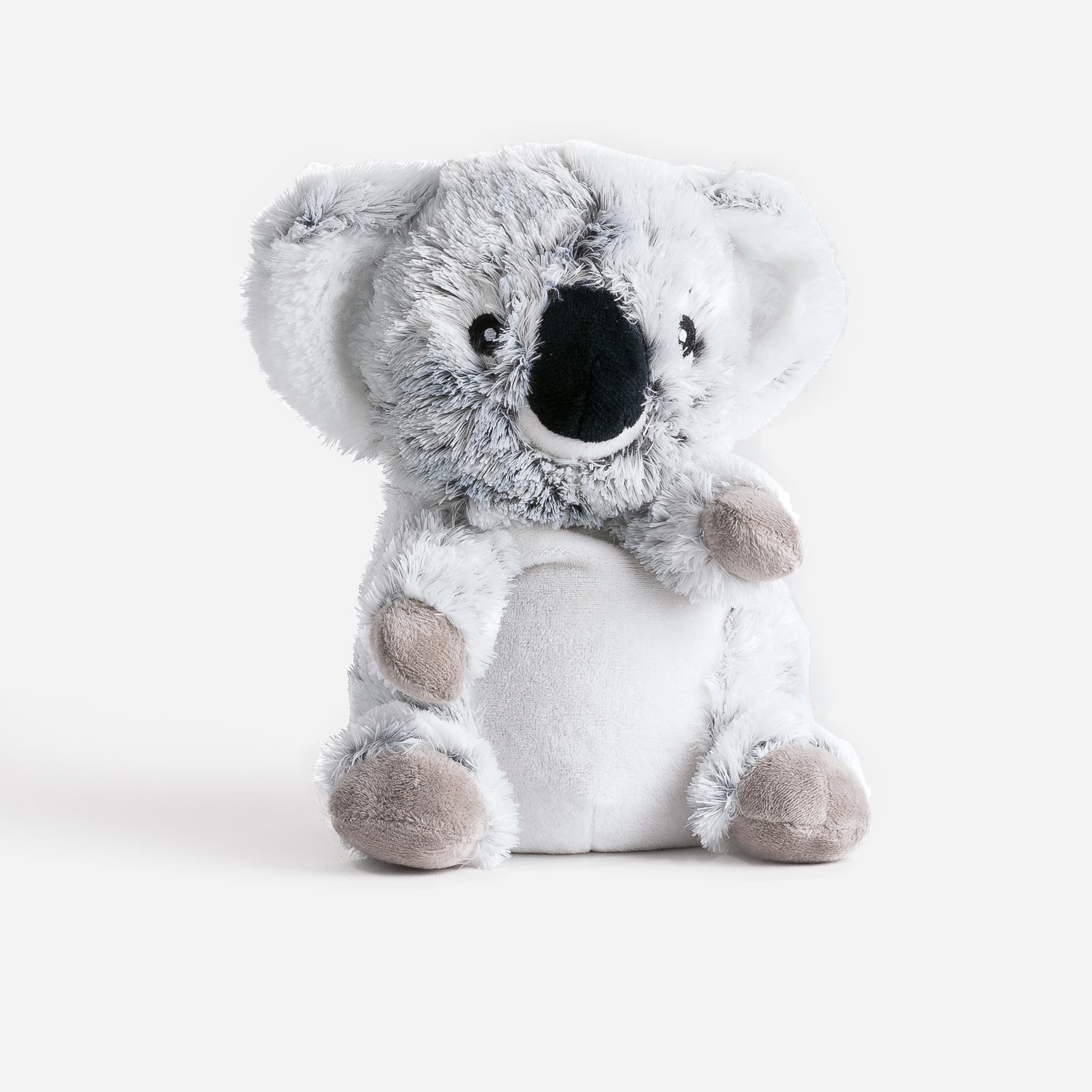 Peluche-bouillotte koala gris