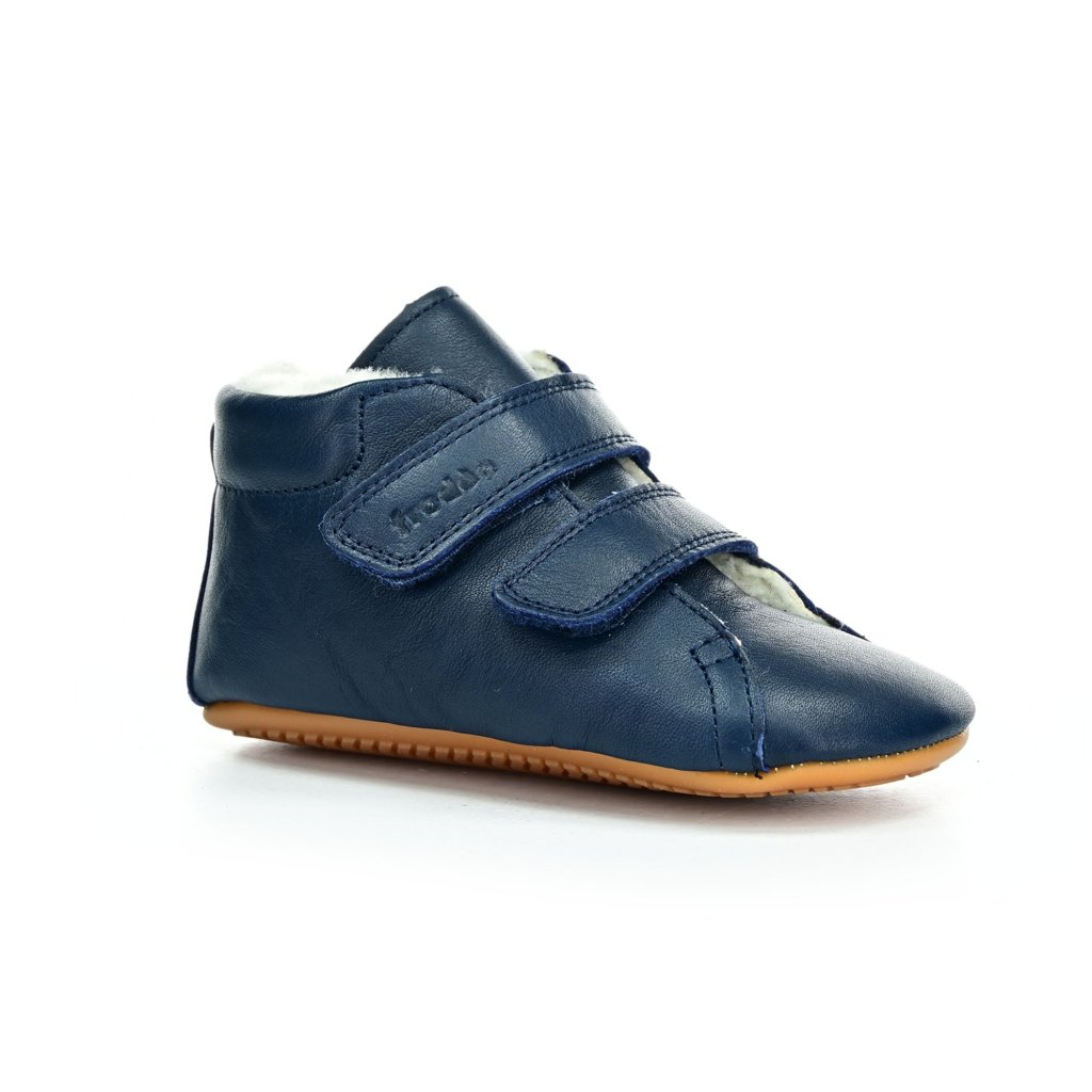 Froddo Dark Blue G1130013-2 (Prewalkers Furry) dunkelblaue Winter-Lauflernschuhe