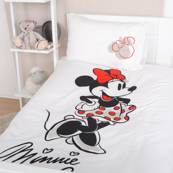 Bettwäsche Minnie Mouse, 100 x 135 cm