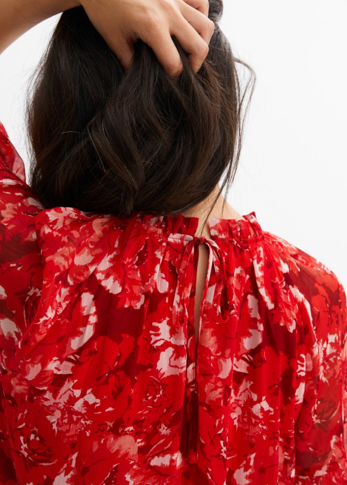 Kleid mit Volants