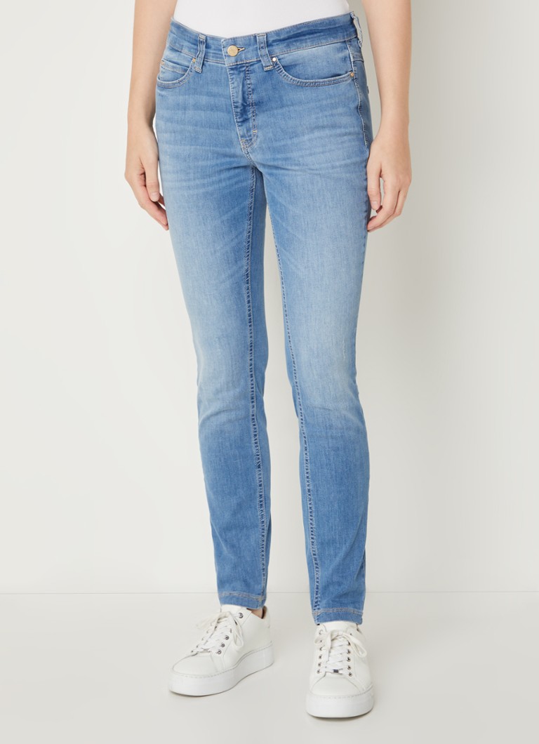 Blugi ajustați a vita media MAC Jeans Dream, vita media
