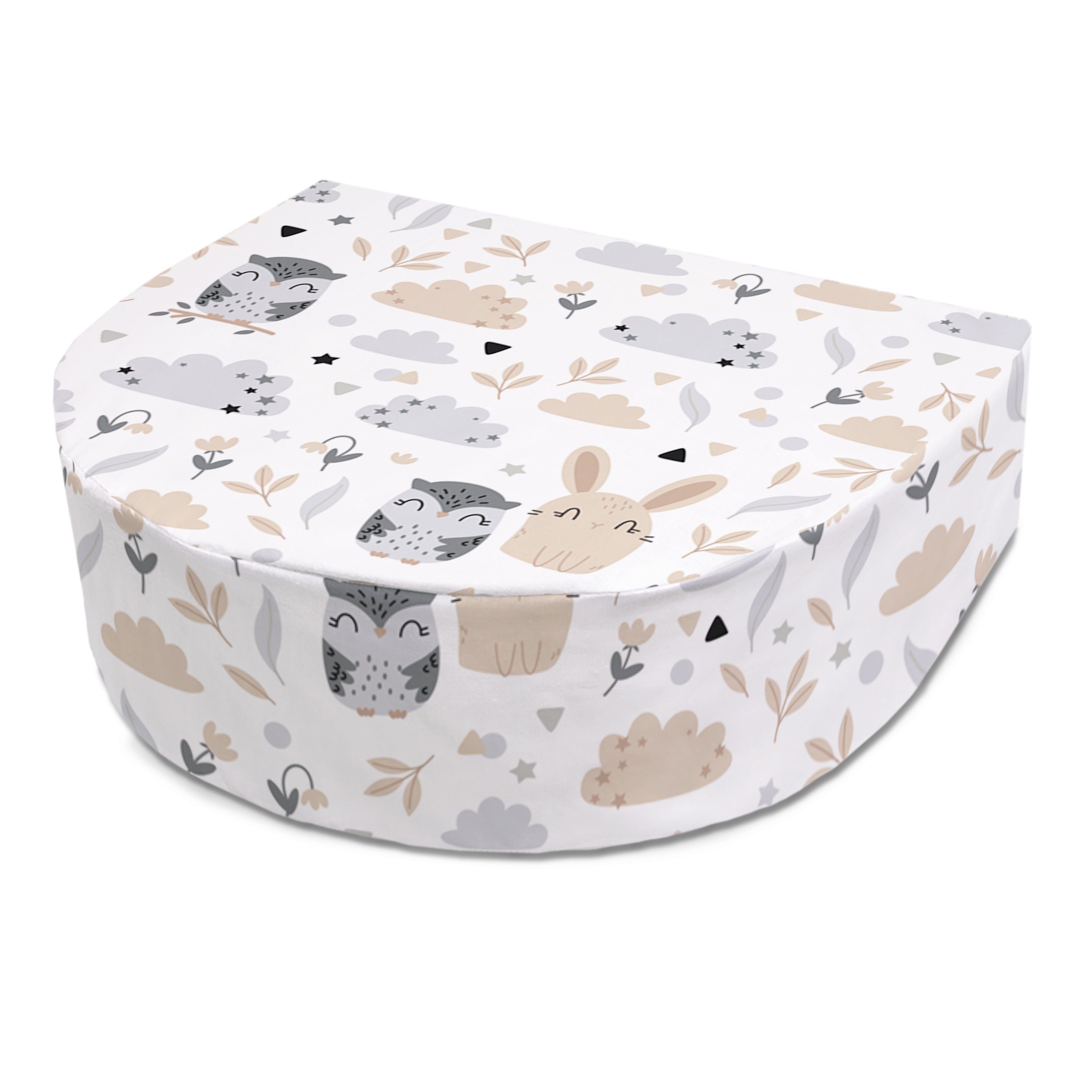 Amilian Sitzkissen Amilian Kissen; Keilkissen; Kopfkissen; Rückenstützkissen; Sitzkissen; Beinkissen; Sitzerhöhung; Stillkissen; Pillow; Sitzkeilkissen; Nackenkissen für Kinder; Erwachsene; Seitenschläfer, Bezug 100% Baumwolle