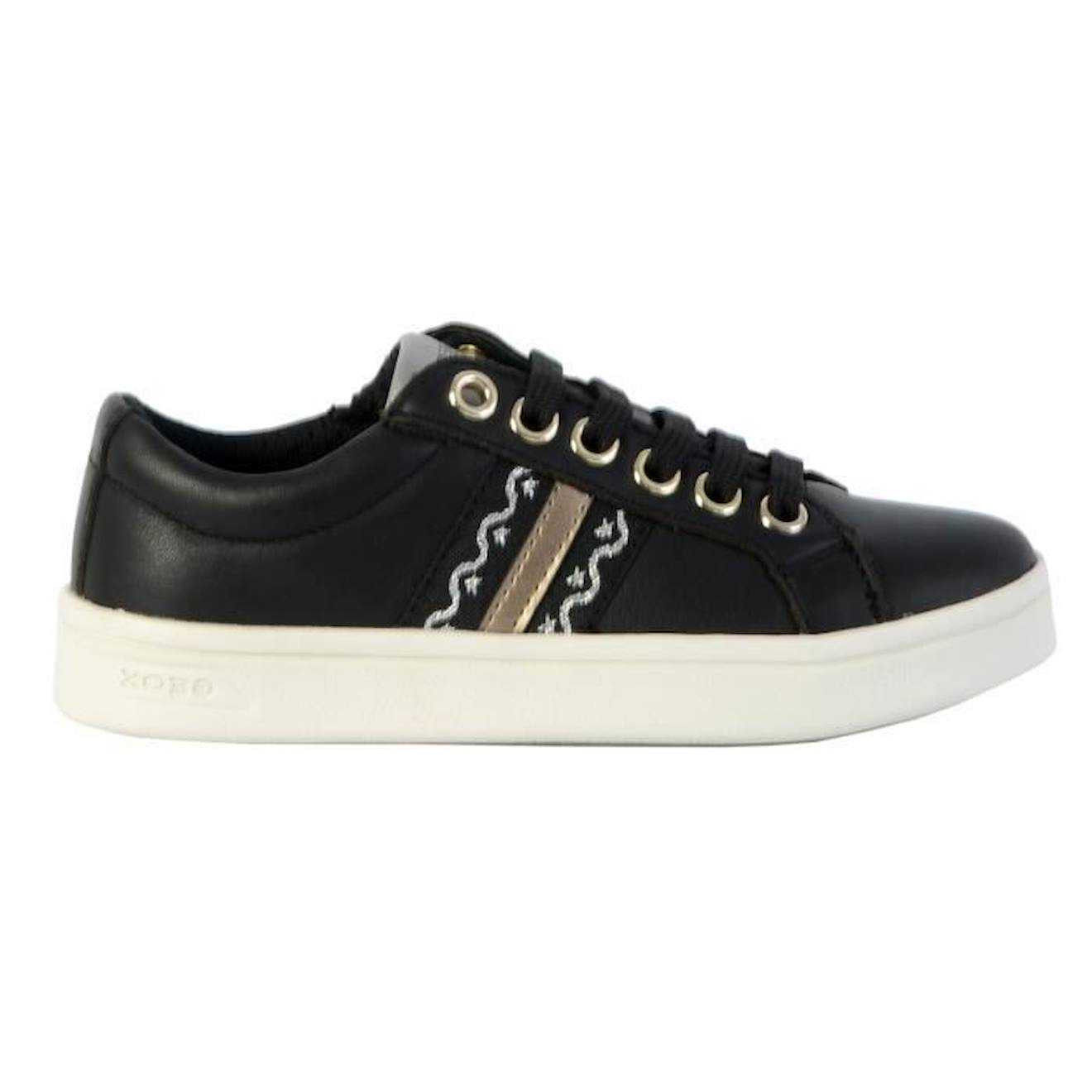 Basket Geox Enfant/Fille J Drock noir