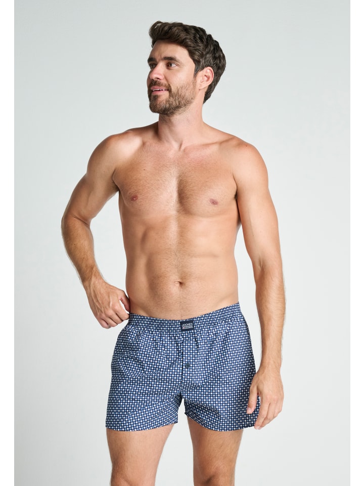 Jockey Boxershorts Everyday Woven 2 Stück in Dunkelblau günstig kaufen