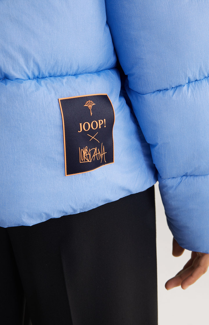 Unisex-Steppjacke in Hellblau