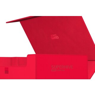 Ultimate Guard Superhive 550+ XenoSkin Monocolor Rot