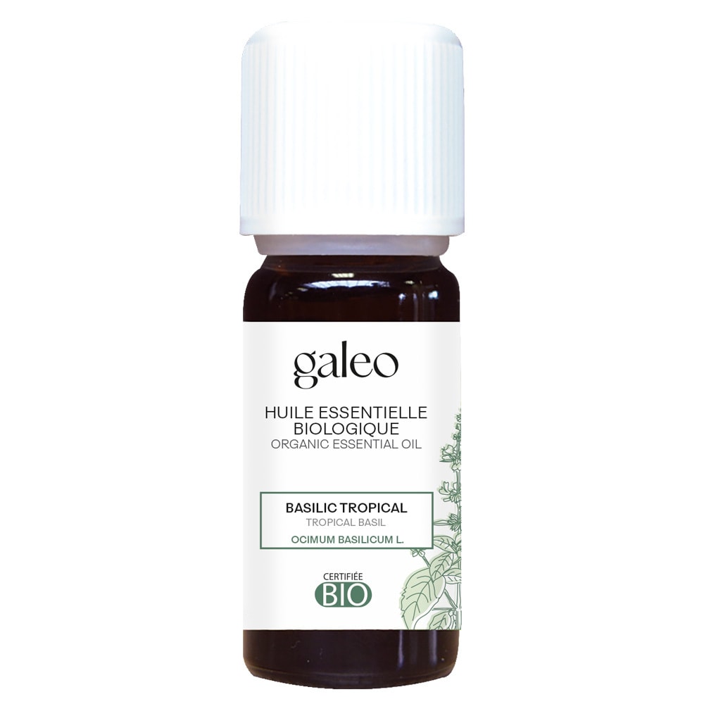 galeo HUILE ESSENTIELLE BIOLOGIQUE 10 ML BASILIC TROPICAL Huile essentielle biologique
