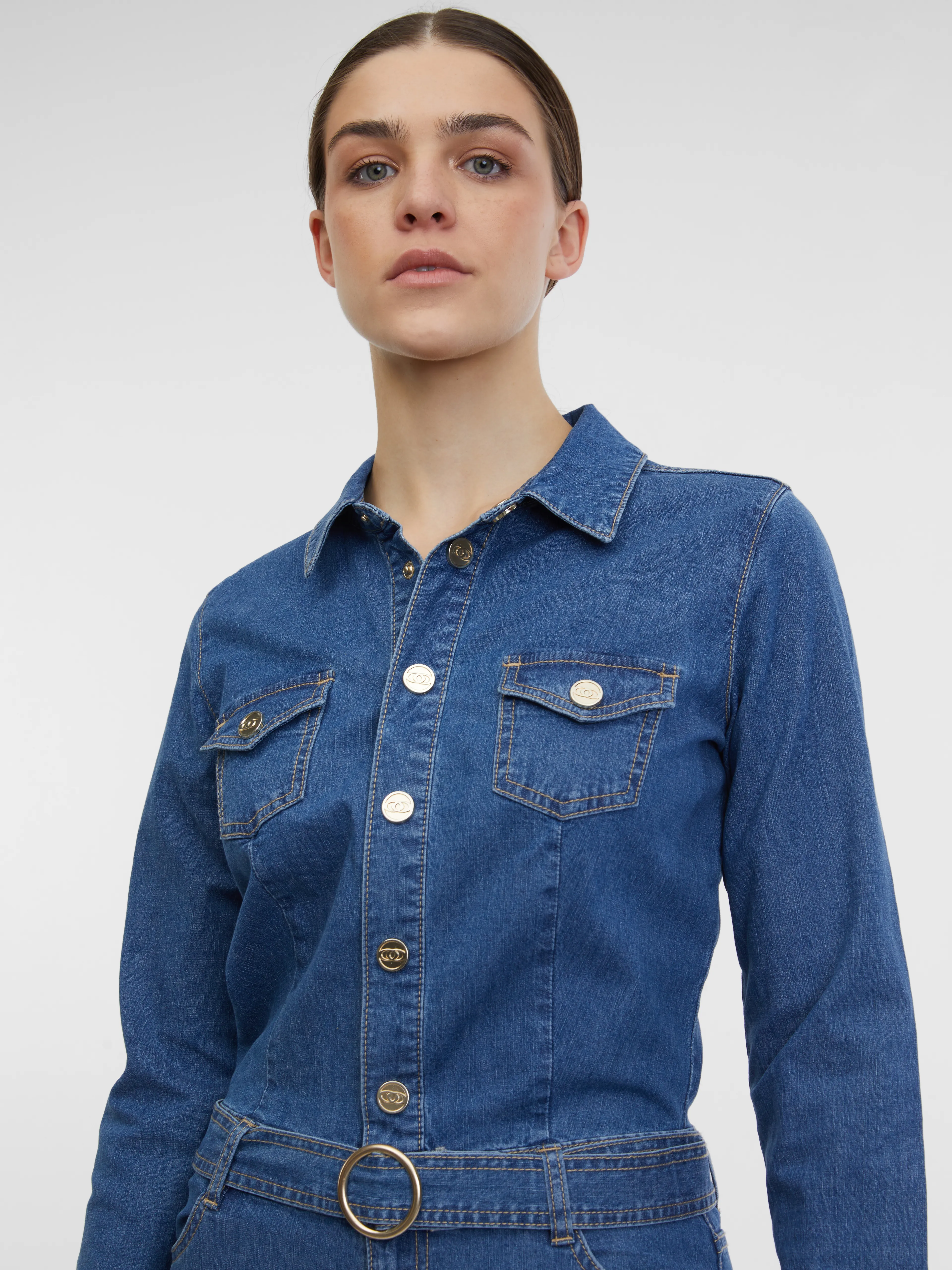 Blauer Jeans-Overall Damen ORSAY