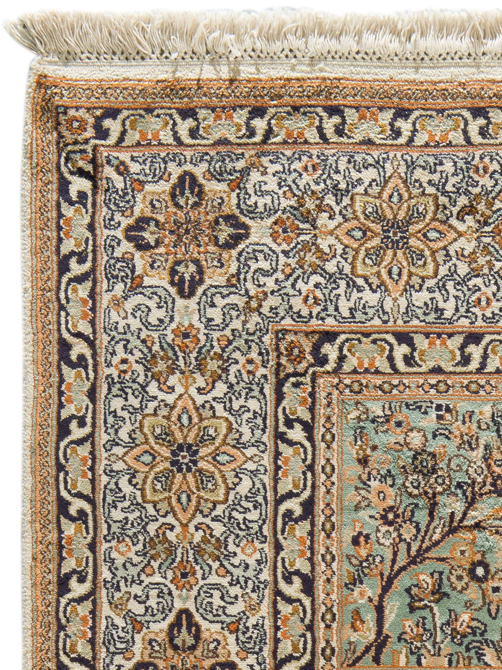 Kaschmir Seide 18/18 ca. 121 x 186 cm, Unikat / Einzelstück