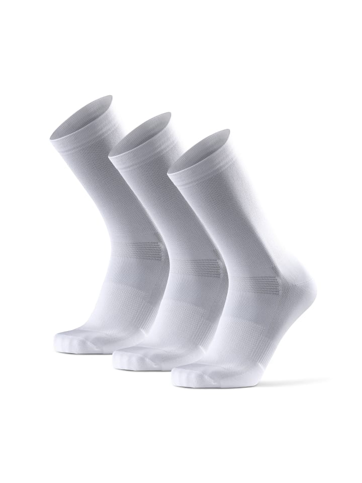 DANISH ENDURANCE Sportsocken long cycling in White/Black günstig kaufen 39-42