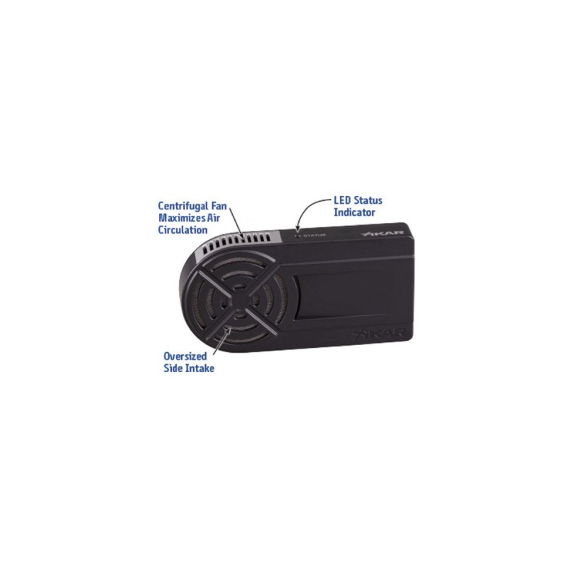 Humifan-Ventilator für die Luftzirkulation in einem Humidor für Zigarren. (Hersteller Xikar)