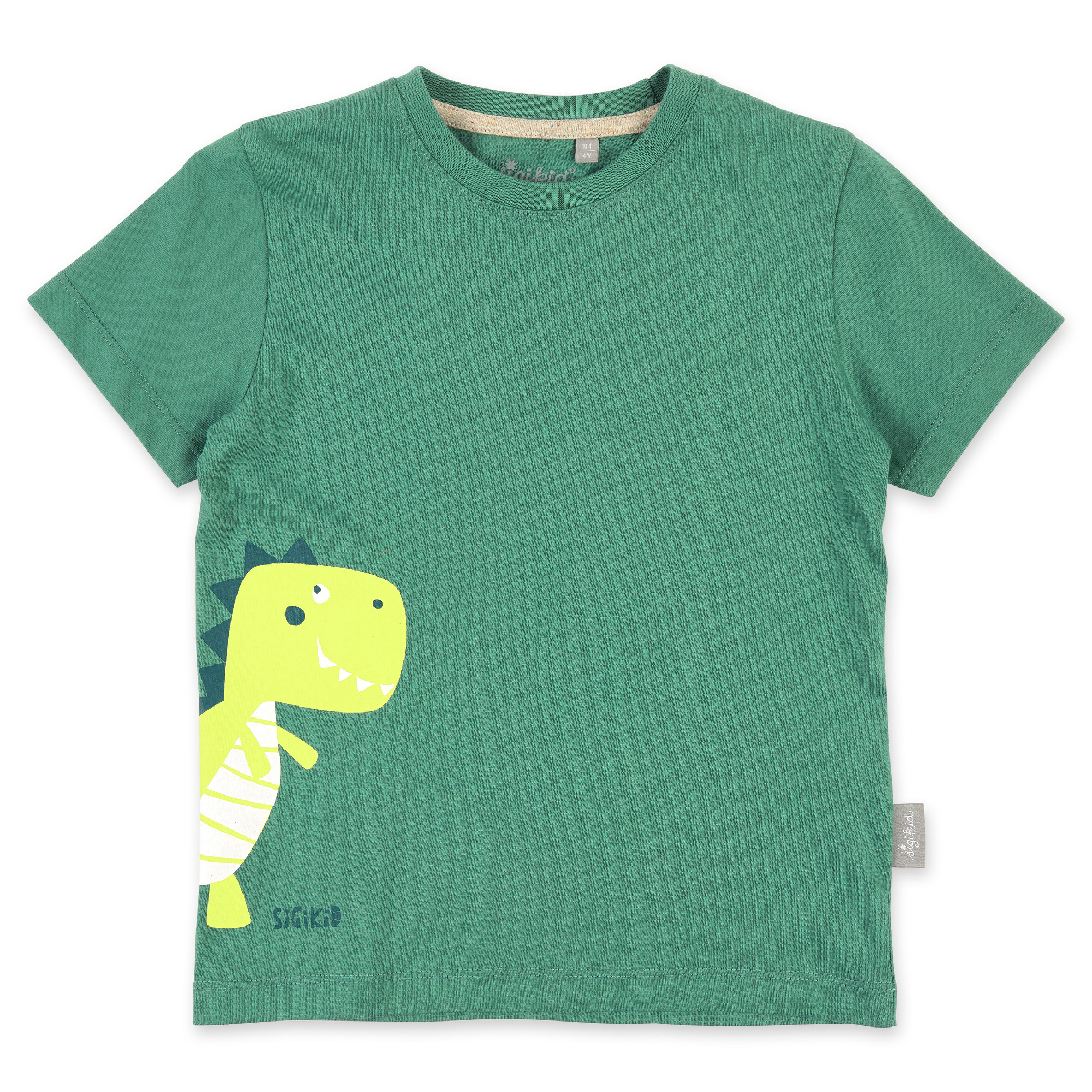 Kurzer Kinder Sommer Schlafanzug Dino, grün