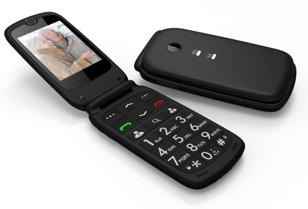 ROXX MP 400 Seniorenhandy (6.1 cm/2.4 Zoll, ohne Vertrag)