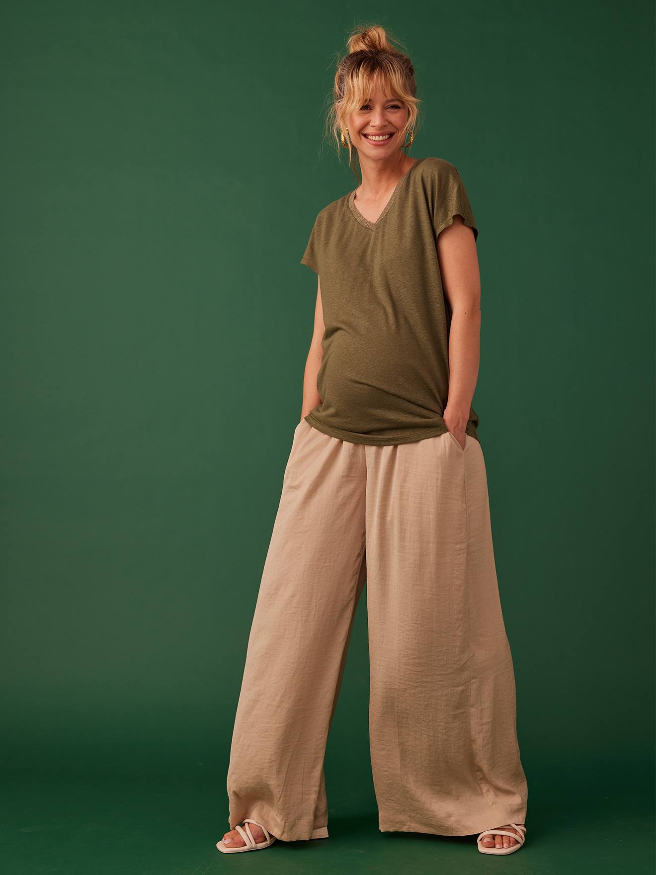 Envie de Fraise Umstands-Shirt ENVIE DE FRAISE - olivgrün