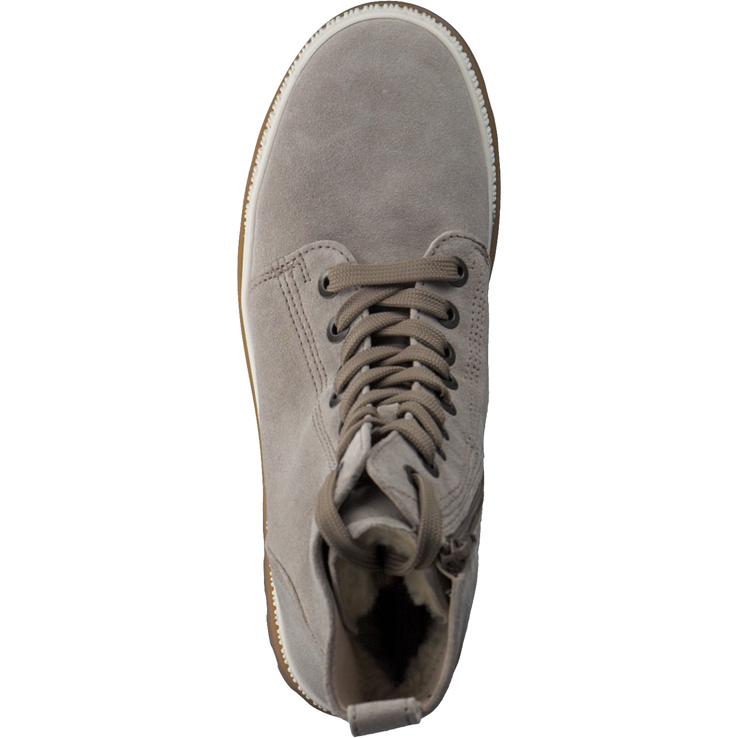Gabor 92.885, Schnürstiefeletten, Damen, Kiesel (beige)