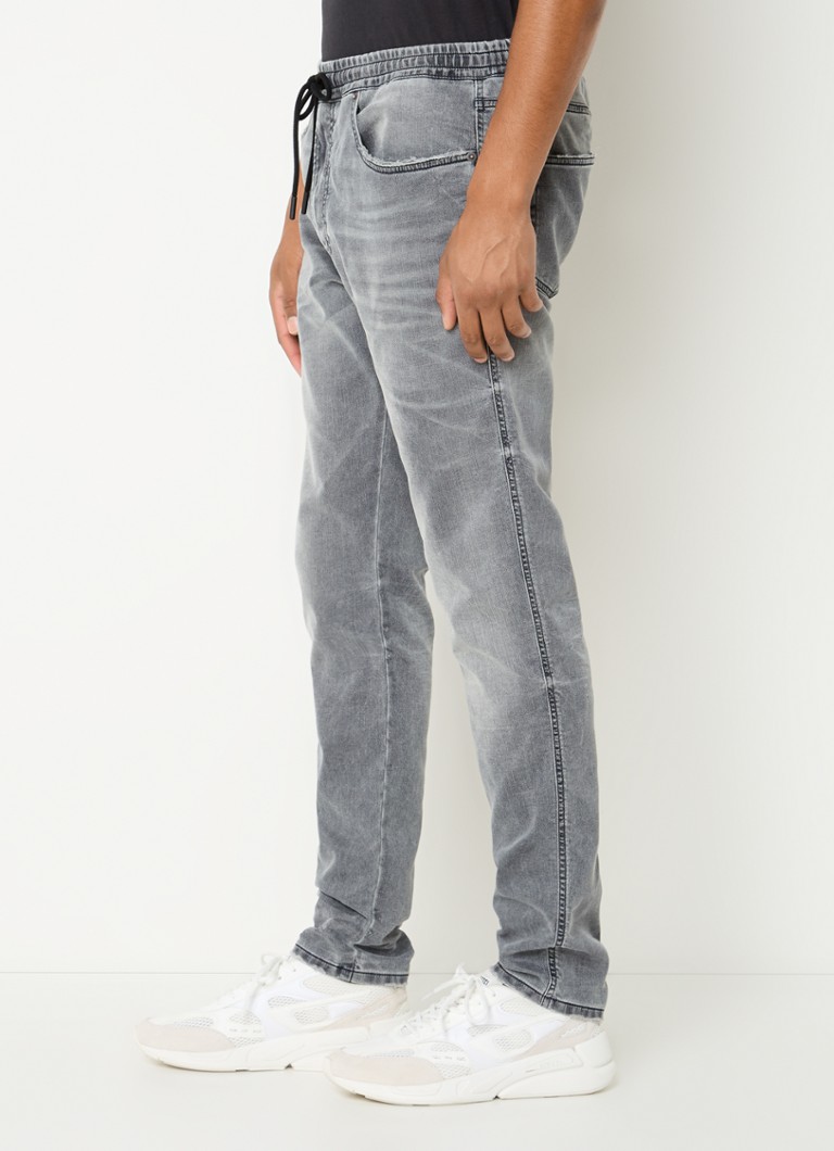 Diesel 2060 D-Strukt slim fit jeans i lyocellblanding med snøring