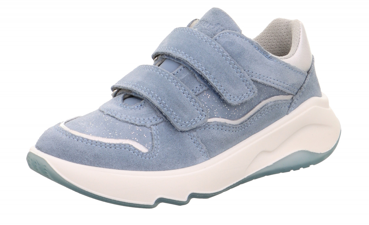 MELODY - Blau/SilberSneaker low mit Klettverschluss