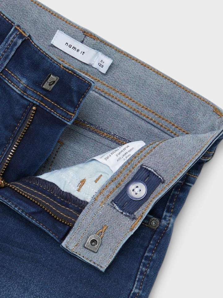 name it Jeansbermuda Long Shorts NKMsofus in medium blue denim günstig kaufen