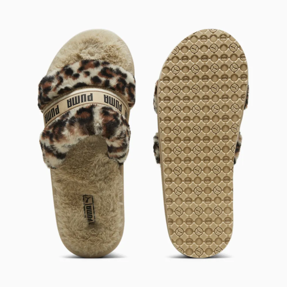 PUMA Fluff I Am The Drama Slides 395434_01 / braun