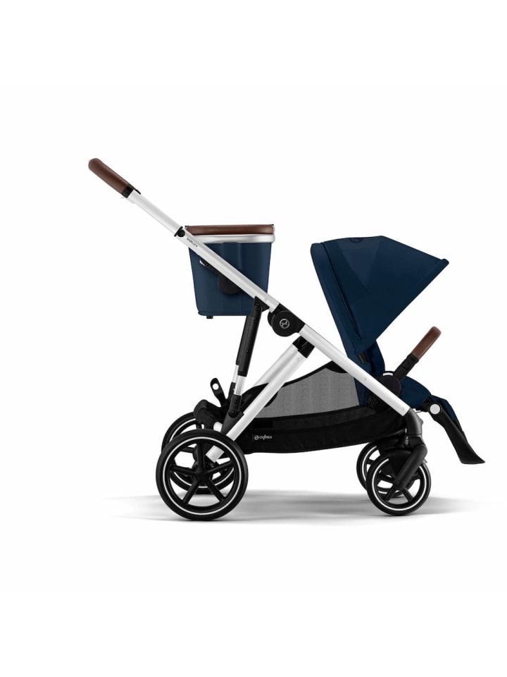 Cybex Cybex Gazelle S Kinderwagen - Farbe: Ocean Blue / Gestell Silver günstig kaufen onesize
