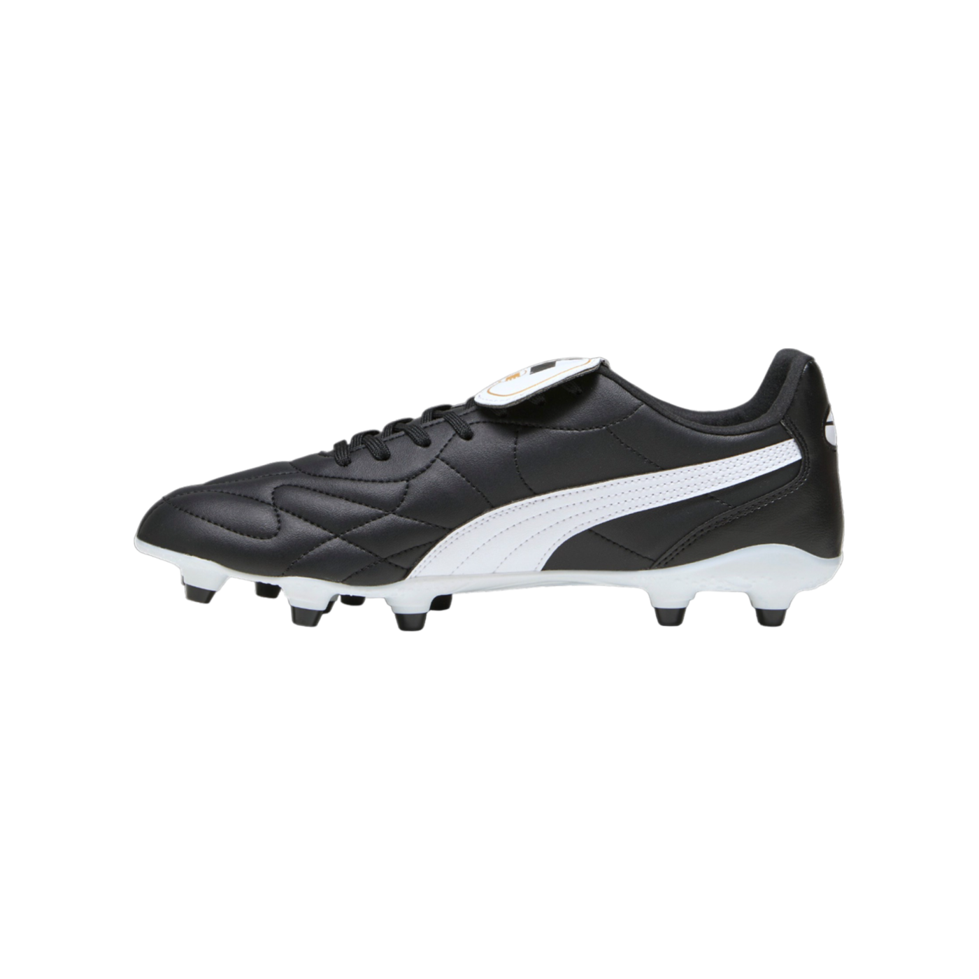 PUMA KING Top FG/AG Schwarz Weiss Gold F01